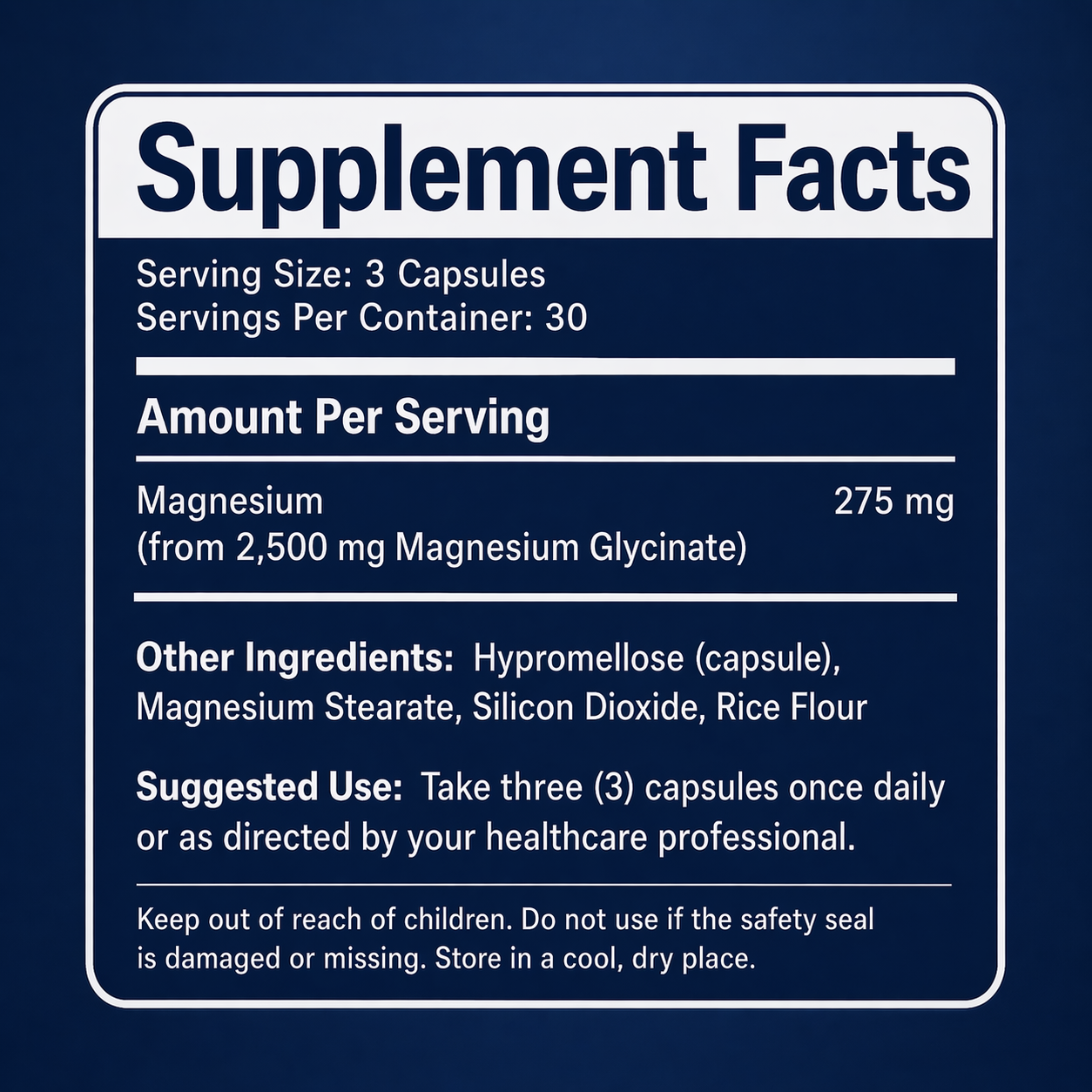 Stress-Free Sleep Magnesium Blend